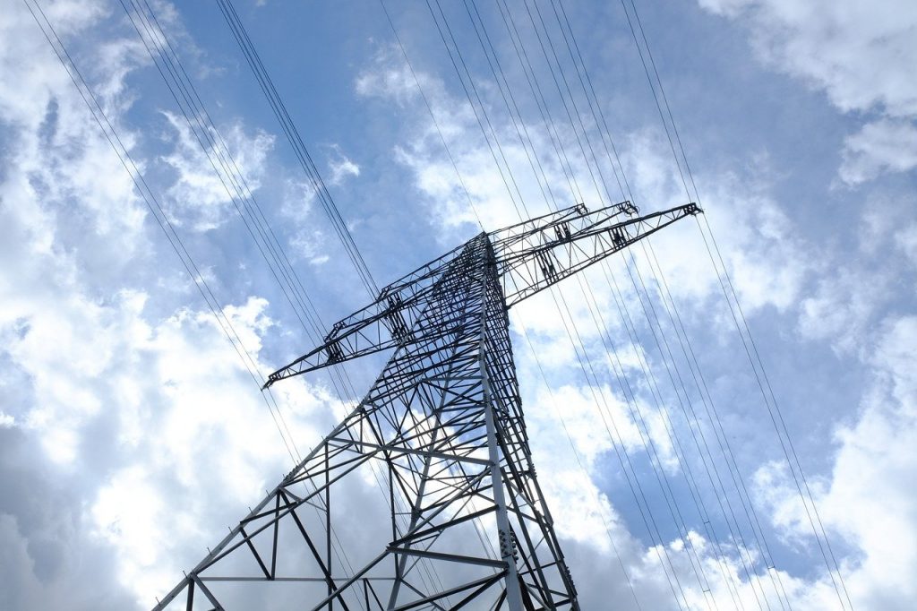 pylon, current, electricity